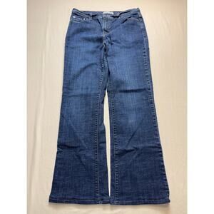 Womens Levi’s 512 Perfectly Slimming Boot Cut Jeans Size 14M Stretch